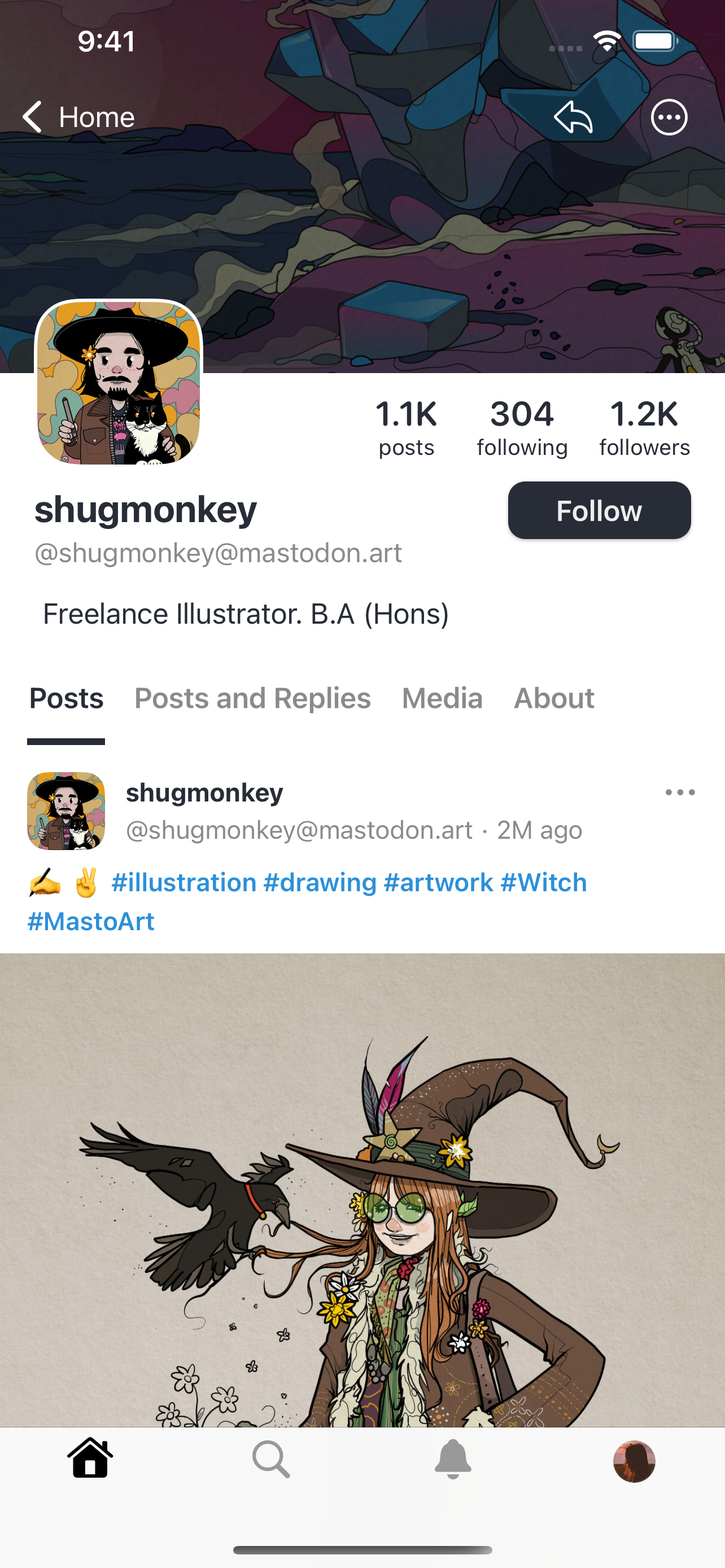 Mastodon Screenshot 2